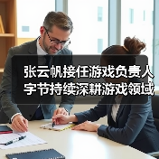 张云帆接任游戏负责人 字节持续深耕游戏领域(图3) 张云帆接任游戏负责人 字节持续深耕游戏领域(图3)