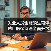 失业人员也能领生育津贴!医保待遇全面升级(图1) 失业人员也能领生育津贴!医保待遇全面升级(图1)