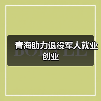 青海助力退役军人就业创业(图3) 青海助力退役军人就业创业(图3)