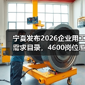 宁夏发布2026企业用工需求目录,4600岗位覆盖多行业(图2) 宁夏发布2026企业用工需求目录,4600岗位覆盖多行业(图2)