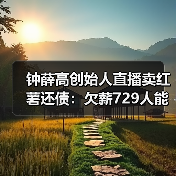 钟薛高创始人直播卖红薯还债:欠薪729人能否真正还清?(图2) 钟薛高创始人直播卖红薯还债:欠薪729人能否真正还清?(图2)