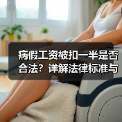 病假工资被扣一半是否合法?详解法律标准与发放规则(图3) 病假工资被扣一半是否合法?详解法律标准与发放规则(图3)