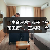 “生育津贴”低于“产前工资”,正常吗,需要补差吗?(图4) “生育津贴”低于“产前工资”,正常吗,需要补差吗?(图4)