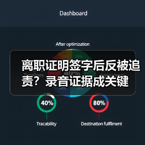 离职证明签字后反被追责?录音证据成关键(图4) 离职证明签字后反被追责?录音证据成关键(图4)