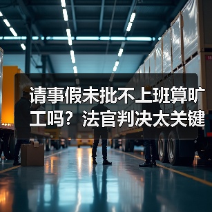 请事假未批不上班算旷工吗?法官判决太关键(图1) 请事假未批不上班算旷工吗?法官判决太关键(图1)
