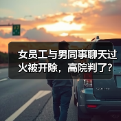 女员工与男同事聊天过火被开除,高院判了?(图3) 女员工与男同事聊天过火被开除,高院判了?(图3)