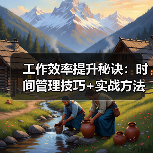 工作效率提升秘诀:时间管理技巧+实战方法,轻松事半功倍(图1) 工作效率提升秘诀:时间管理技巧+实战方法,轻松事半功倍(图1)