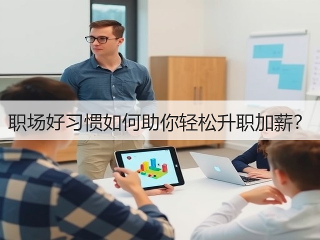 职场好习惯如何助你轻松升职加薪?(图2) 职场好习惯如何助你轻松升职加薪?(图2)