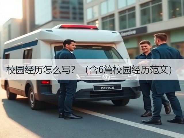 校园经历怎么写？（含6篇校园经历范文）(图2)