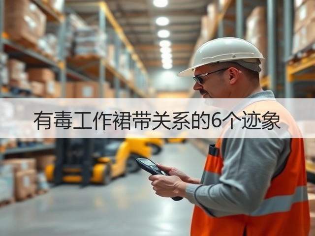 有毒工作裙带关系的6个迹象(图1) 有毒工作裙带关系的6个迹象(图1)