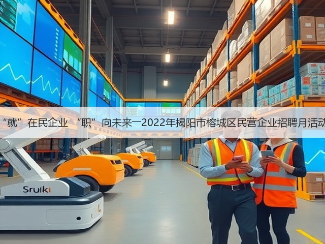 “就”在民企业 “职”向未来――2022年揭阳市榕城区民营企业招聘月活动(图3)