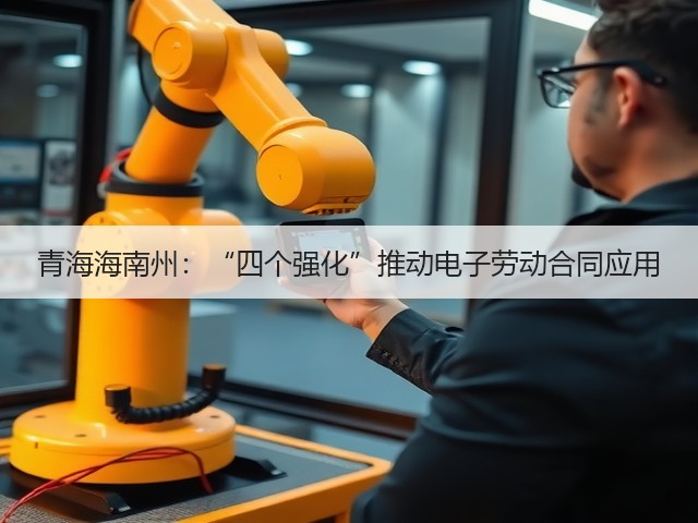 青海海南州:“四个强化”推动电子劳动合同应用(图1) 青海海南州:“四个强化”推动电子劳动合同应用(图1)