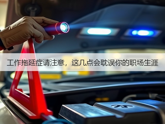 工作拖延症请注意，这几点会耽误你的职场生涯(图1)
