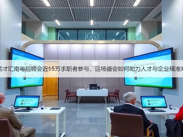 百万英才汇南粤招聘会近15万求职者参与,这场盛会如何助力人才与企业精准对接?(图2) 百万英才汇南粤招聘会近15万求职者参与,这场盛会如何助力人才与企业精准对接?(图2)