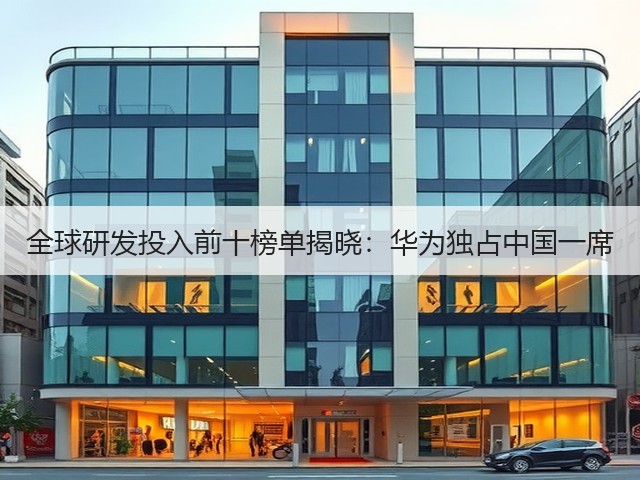 全球研发投入前十榜单揭晓:华为独占中国一席(图3) 全球研发投入前十榜单揭晓:华为独占中国一席(图3)