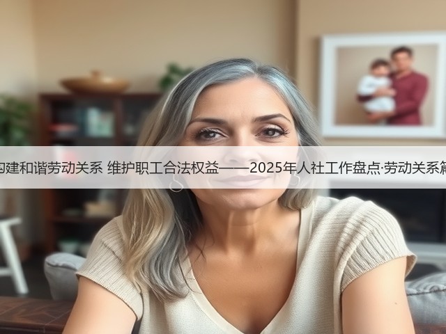 构建和谐劳动关系 维护职工合法权益——2025年人社工作盘点·劳动关系篇(图1) 构建和谐劳动关系 维护职工合法权益——2025年人社工作盘点·劳动关系篇(图1)