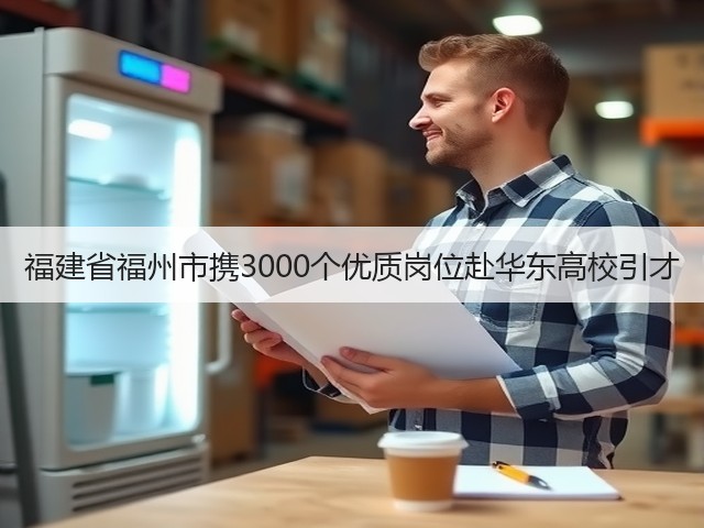 福建省福州市携3000个优质岗位赴华东高校引才(图3) 福建省福州市携3000个优质岗位赴华东高校引才(图3)