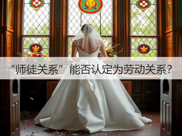 “师徒关系”能否认定为劳动关系?(图2) “师徒关系”能否认定为劳动关系?(图2)