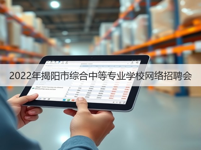 2022年揭阳市综合中等专业学校网络招聘会(图2)