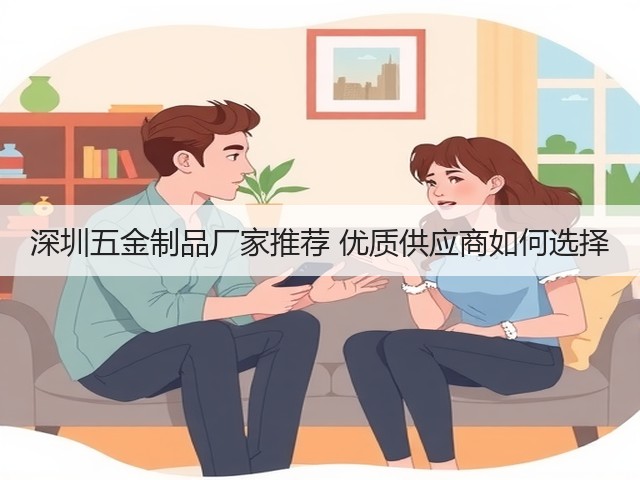 深圳五金制品厂家推荐 优质供应商如何选择(图3)