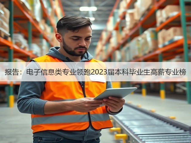 报告:电子信息类专业领跑2023届本科毕业生高薪专业榜(图2) 报告:电子信息类专业领跑2023届本科毕业生高薪专业榜(图2)