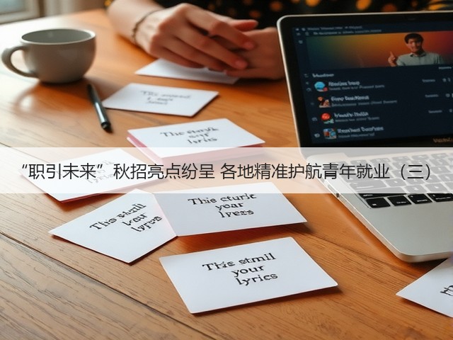 “职引未来”秋招亮点纷呈 各地精准护航青年就业(三)(图2) “职引未来”秋招亮点纷呈 各地精准护航青年就业(三)(图2)