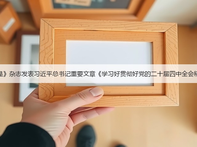 《求是》杂志发表习近平总书记重要文章《学习好贯彻好党的二十届四中全会精神》(图3) 《求是》杂志发表习近平总书记重要文章《学习好贯彻好党的二十届四中全会精神》(图3)