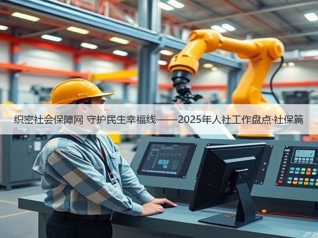织密社会保障网 守护民生幸福线——2025年人社工作盘点·社保篇(图1) 织密社会保障网 守护民生幸福线——2025年人社工作盘点·社保篇(图1)