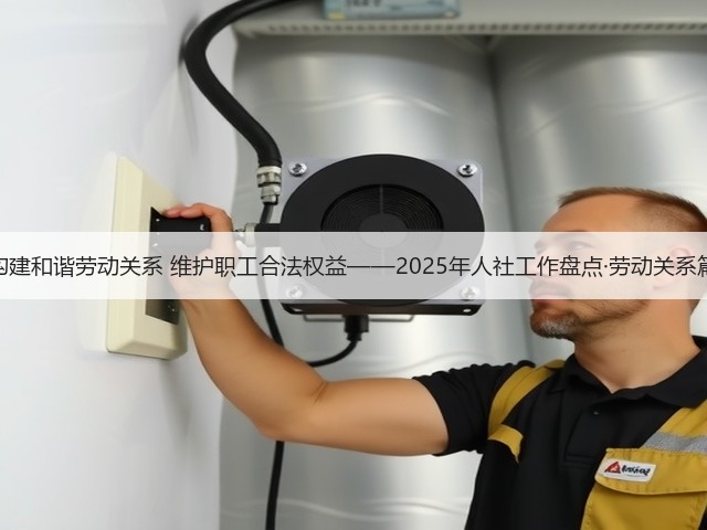 构建和谐劳动关系 维护职工合法权益——2025年人社工作盘点·劳动关系篇(图3) 构建和谐劳动关系 维护职工合法权益——2025年人社工作盘点·劳动关系篇(图3)