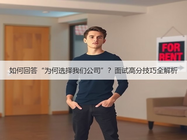 如何回答“为何选择我们公司”?面试高分技巧全解析(图1) 如何回答“为何选择我们公司”?面试高分技巧全解析(图1)