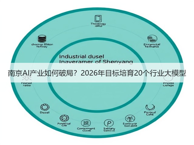 南京AI产业如何破局?2026年目标培育20个行业大模型(图2) 南京AI产业如何破局?2026年目标培育20个行业大模型(图2)