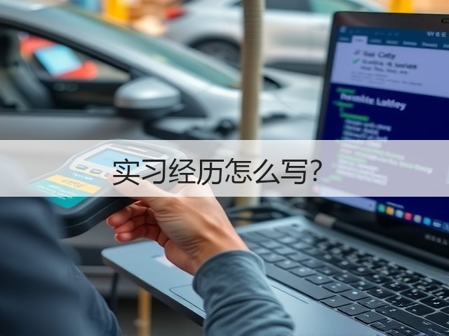 实习经历怎么写？(图1)
