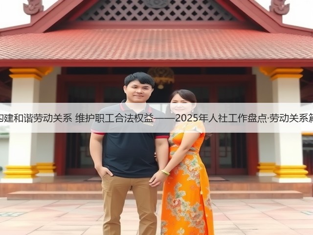 构建和谐劳动关系 维护职工合法权益——2025年人社工作盘点·劳动关系篇(图2) 构建和谐劳动关系 维护职工合法权益——2025年人社工作盘点·劳动关系篇(图2)