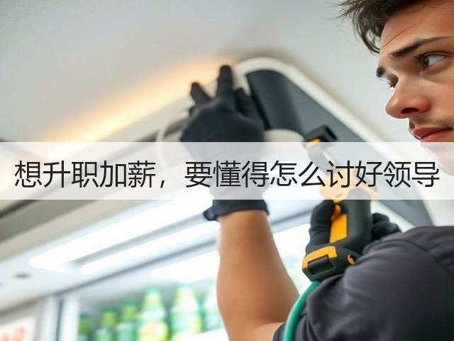 想升职加薪,要懂得怎么讨好领导(图1) 想升职加薪,要懂得怎么讨好领导(图1)