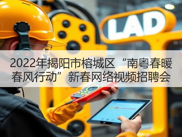 2022年揭阳市榕城区“南粤春暖 春风行动”新春网络视频招聘会(图1)